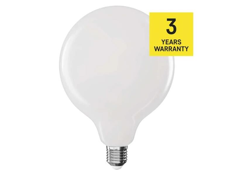 Žiarovka LED E27 18W G125 biela prírodná EMOS ZF2D83