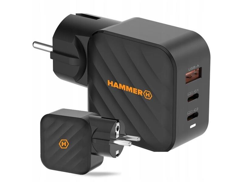HAMMER Rapidcharge 65W USB adaptér