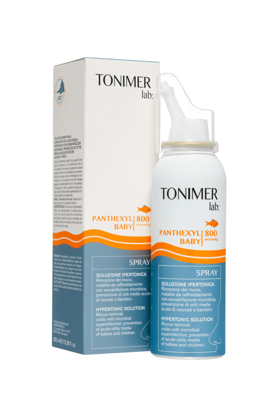 TONIMER LAB Panthexyl Baby sprej 800mOsm/kg, 100 ml