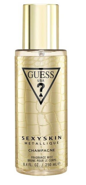 Guess Sexy Skin Metallique Champagne - tělový závoj 250 ml