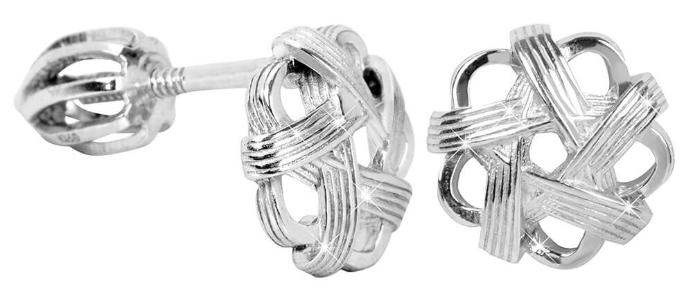 Soliter Štýlové náušnice zo striebra 431 001 02752 04