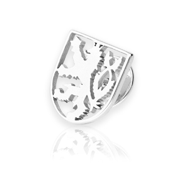 Soliter Strieborná brošňa Český lev 481 001 00150 04