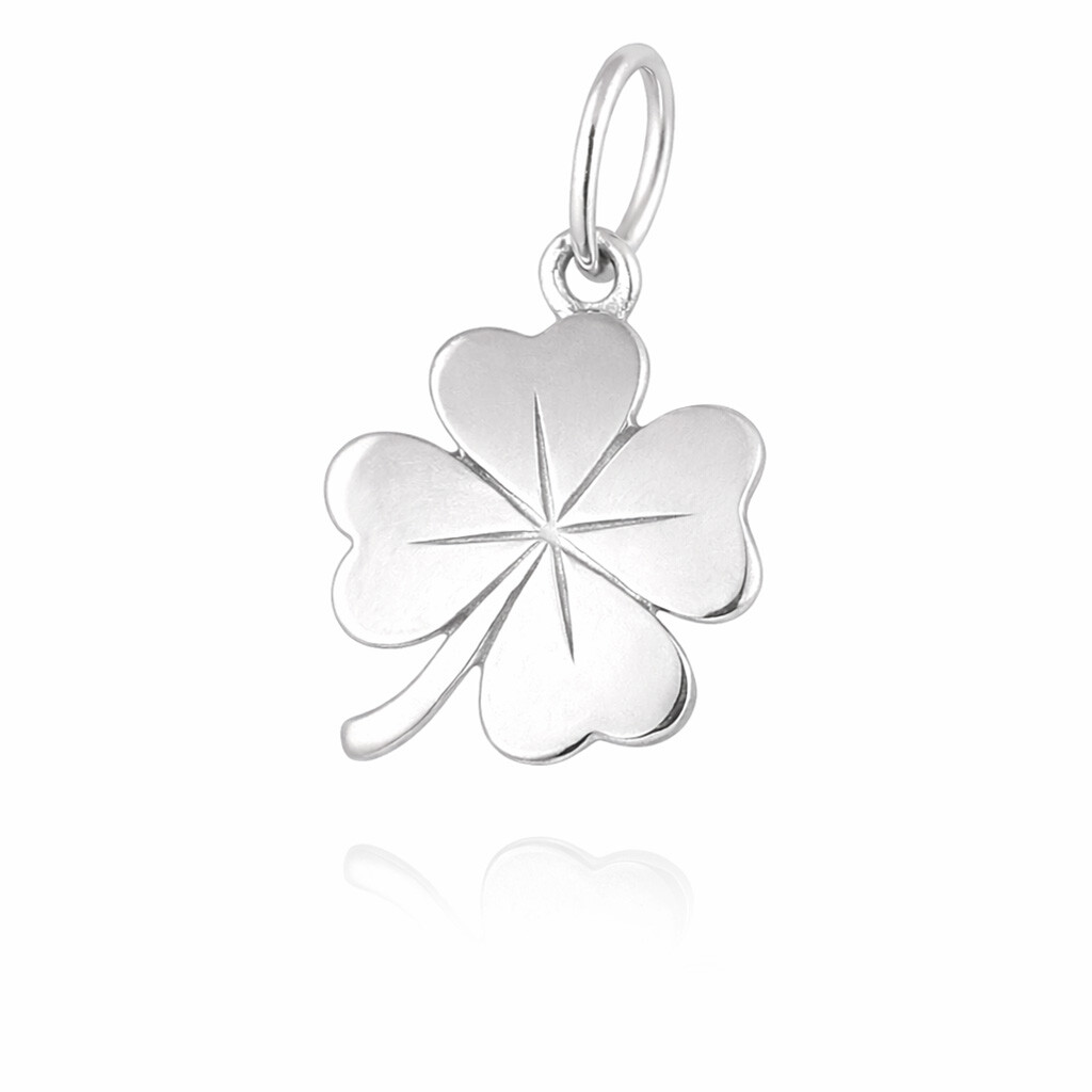 Soliter Pôvabný strieborný prívesok Štvorlístok 441 001 02075 04