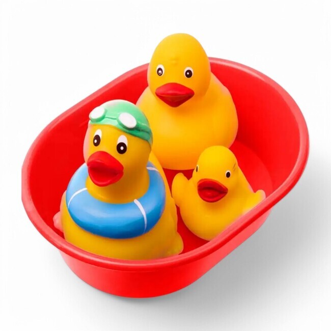 Gumové kačičky s vaničkou - do vane