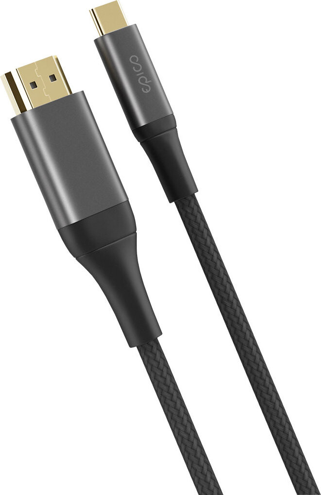 Epico UltraLink HDMI na USB-C 8K/60 Hz 2 m kábel EC65 – vesmírno sivý