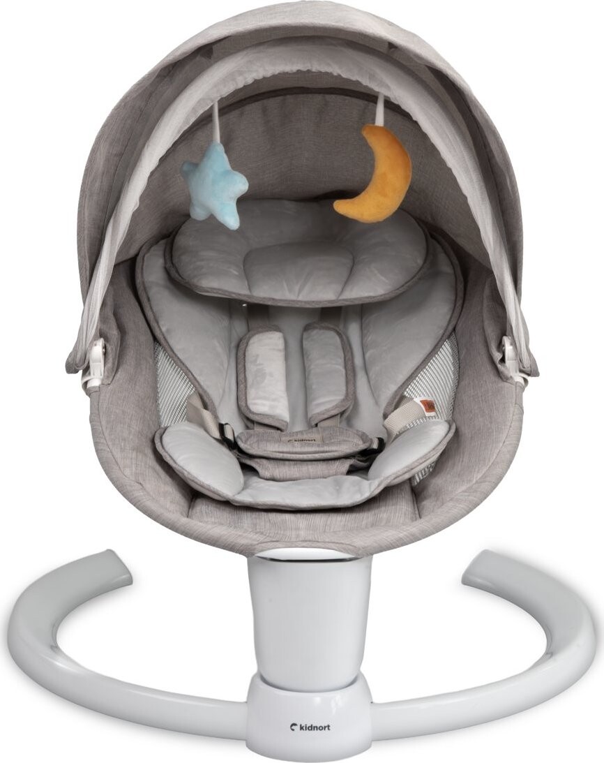 Kidnort Elektrická hojdačka Drom sivá