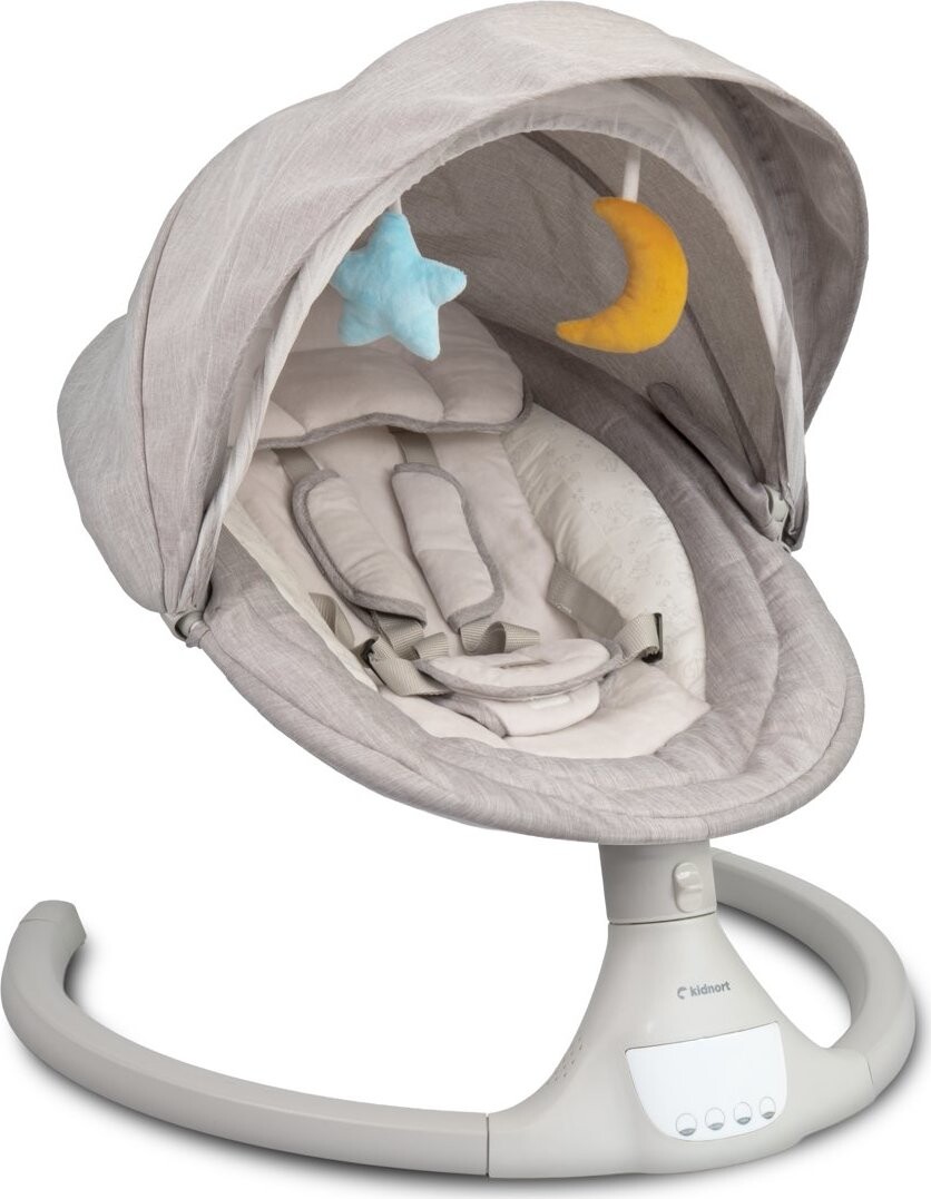 Kidnort Elektrická hojdačka Svaie sivá