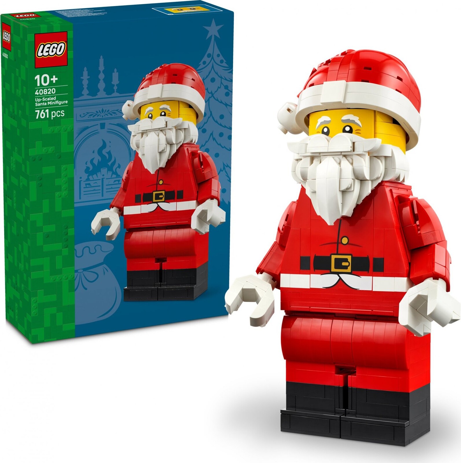 LEGO® Iconic 40820 Zväčšená minifigúrka Santu