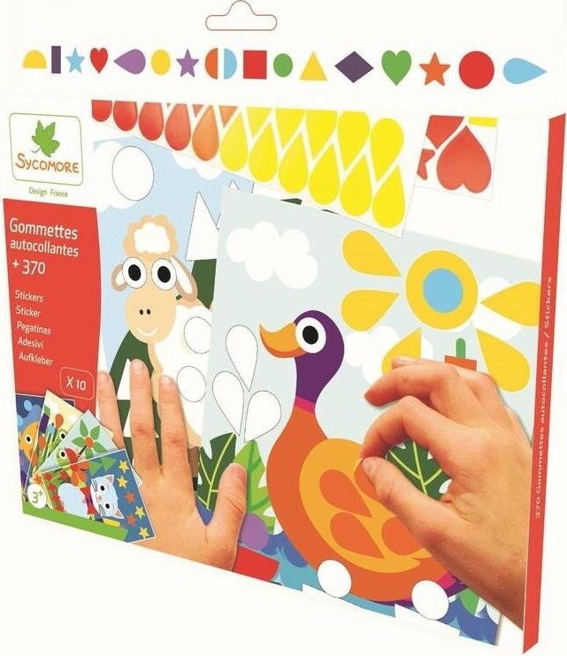 Sycomore Obrázky so samolepkami – Zvieratká