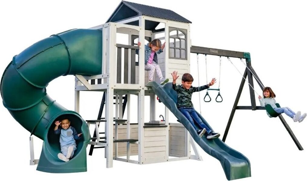 KidKraft Dětské hřiště Wrangler s tobogánem