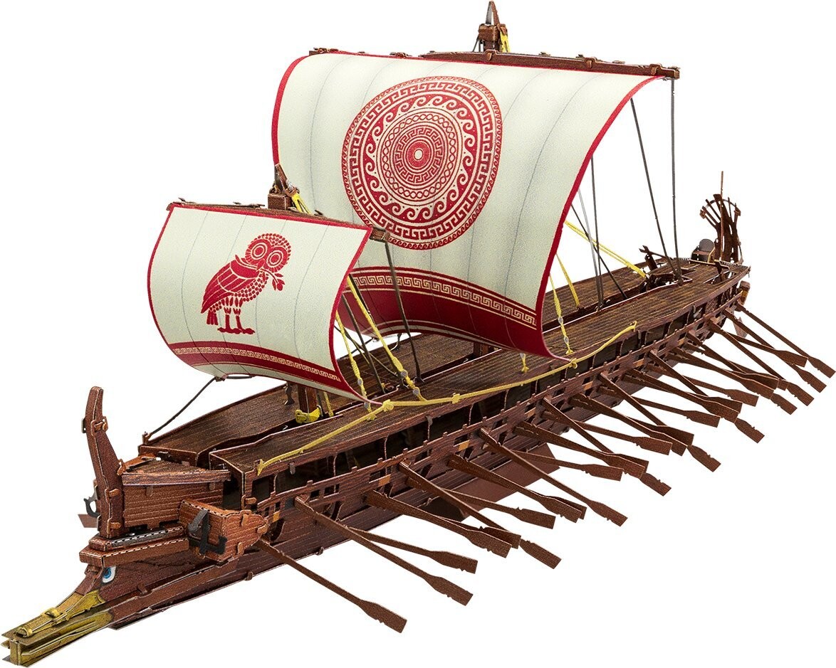 Metal Earth 3D puzzle Premium Series: Grécka triréma