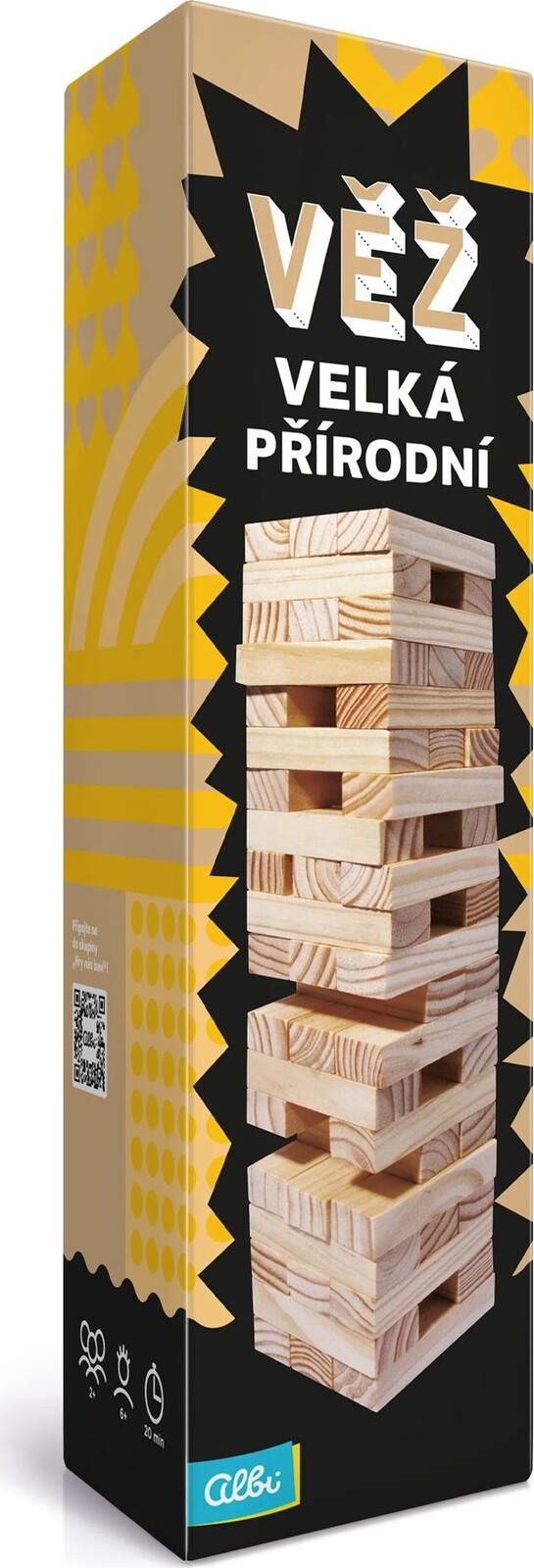 Veža veľká prírodná (32 cm dizajn 2025)