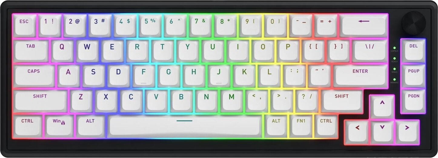 Hator Skyfall 65 MAG ULTRA 8K, bílo-černá - US