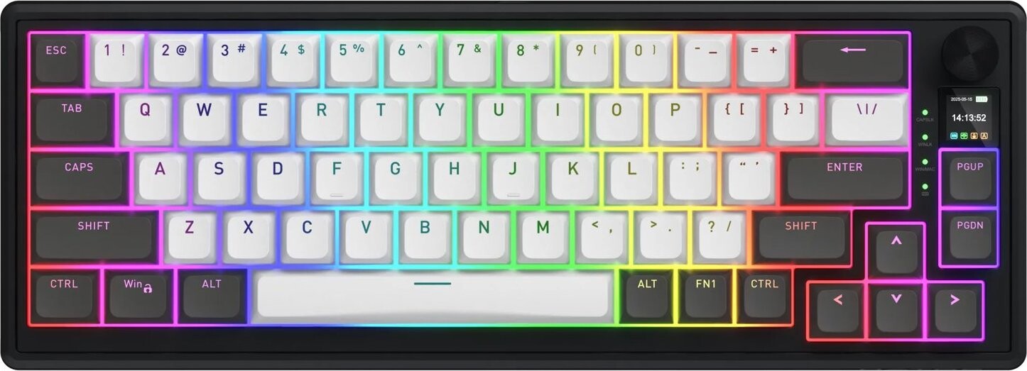 Hator Skyfall 65 PRO wireless, bílo-černá - US