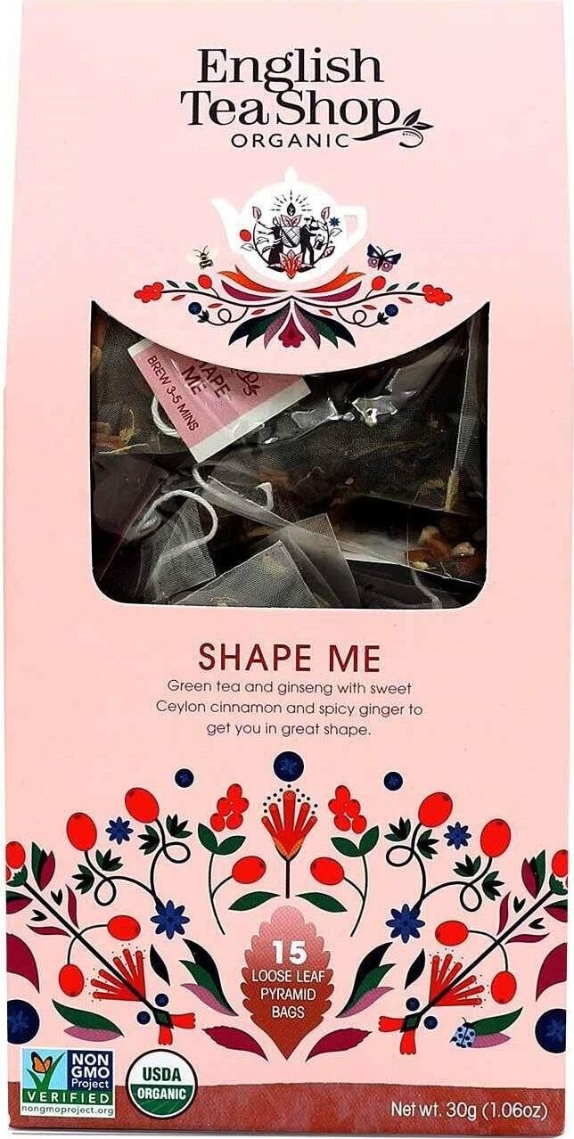 English Tea Shop Papierová katedrála Tvaruj ma Wellness, 15 pyramídok