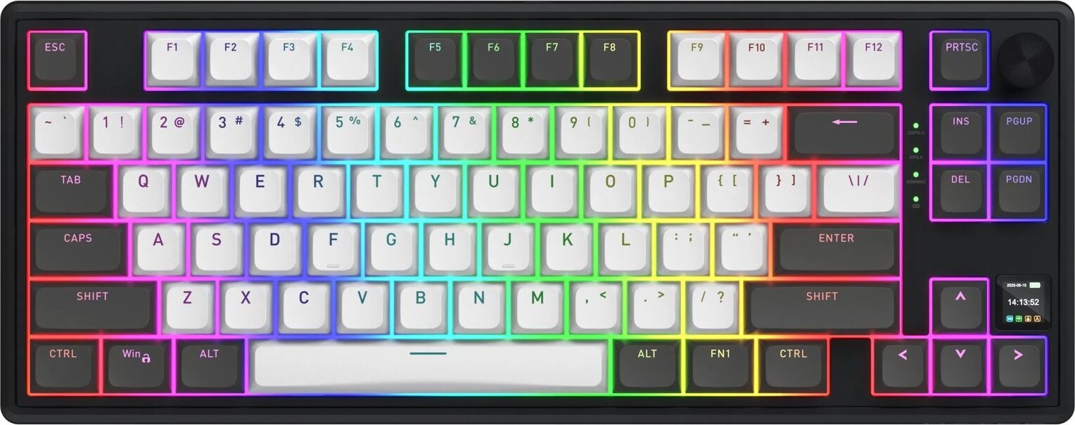 Hator Skyfall 80 PRO wireless, bílo-černá - US