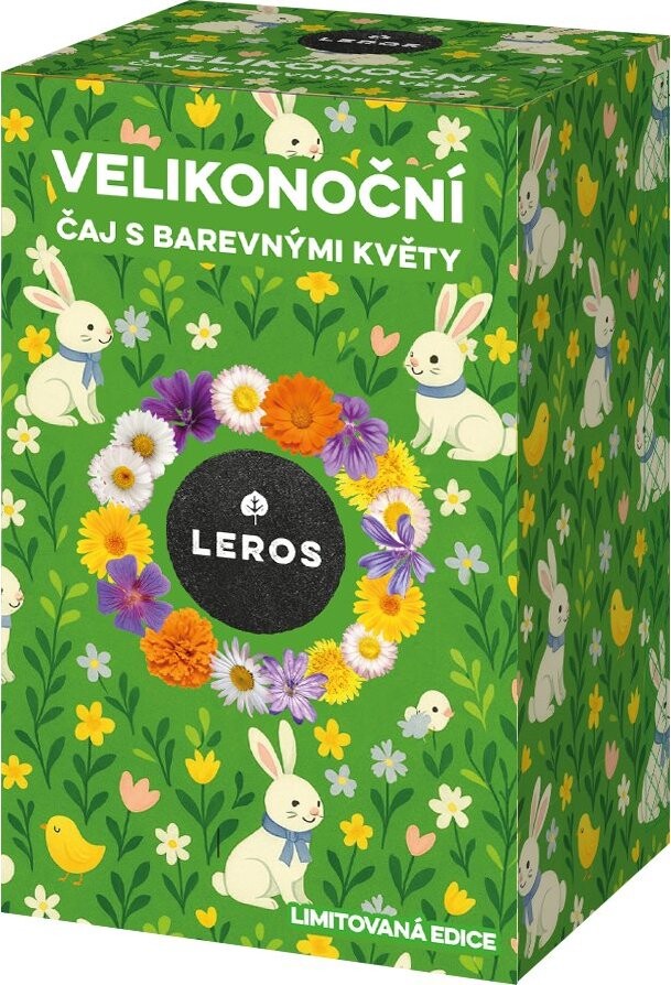 Leros Veľkonočný čaj s farebnými kvetmi 20 × 1,4 g