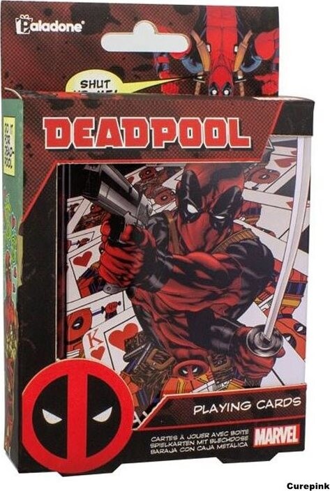 Deadpool Comic Book – hracie karty