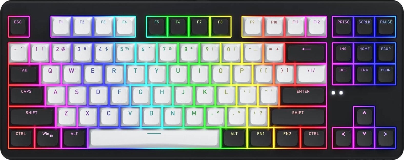 Hator Rockfall 3 TKL wireless, černá - US