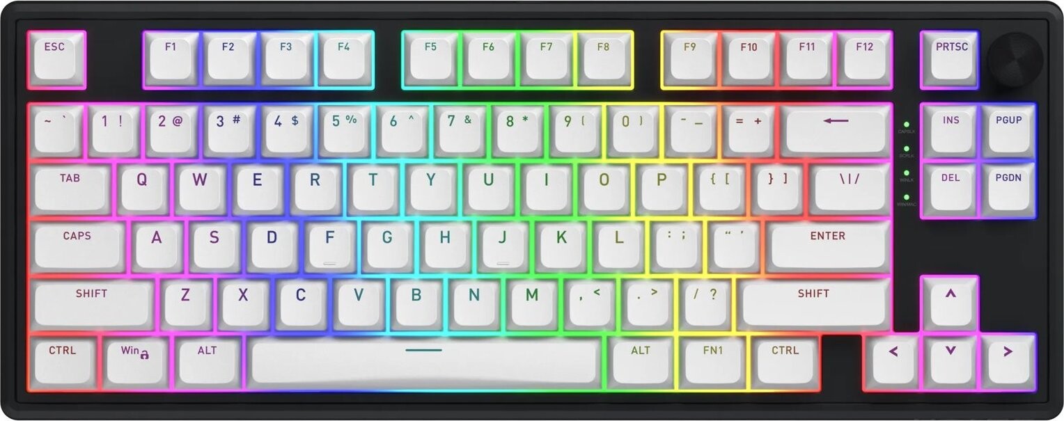 Hator Skyfall 80 MAG ULTRA 8K, bílo-černá - US