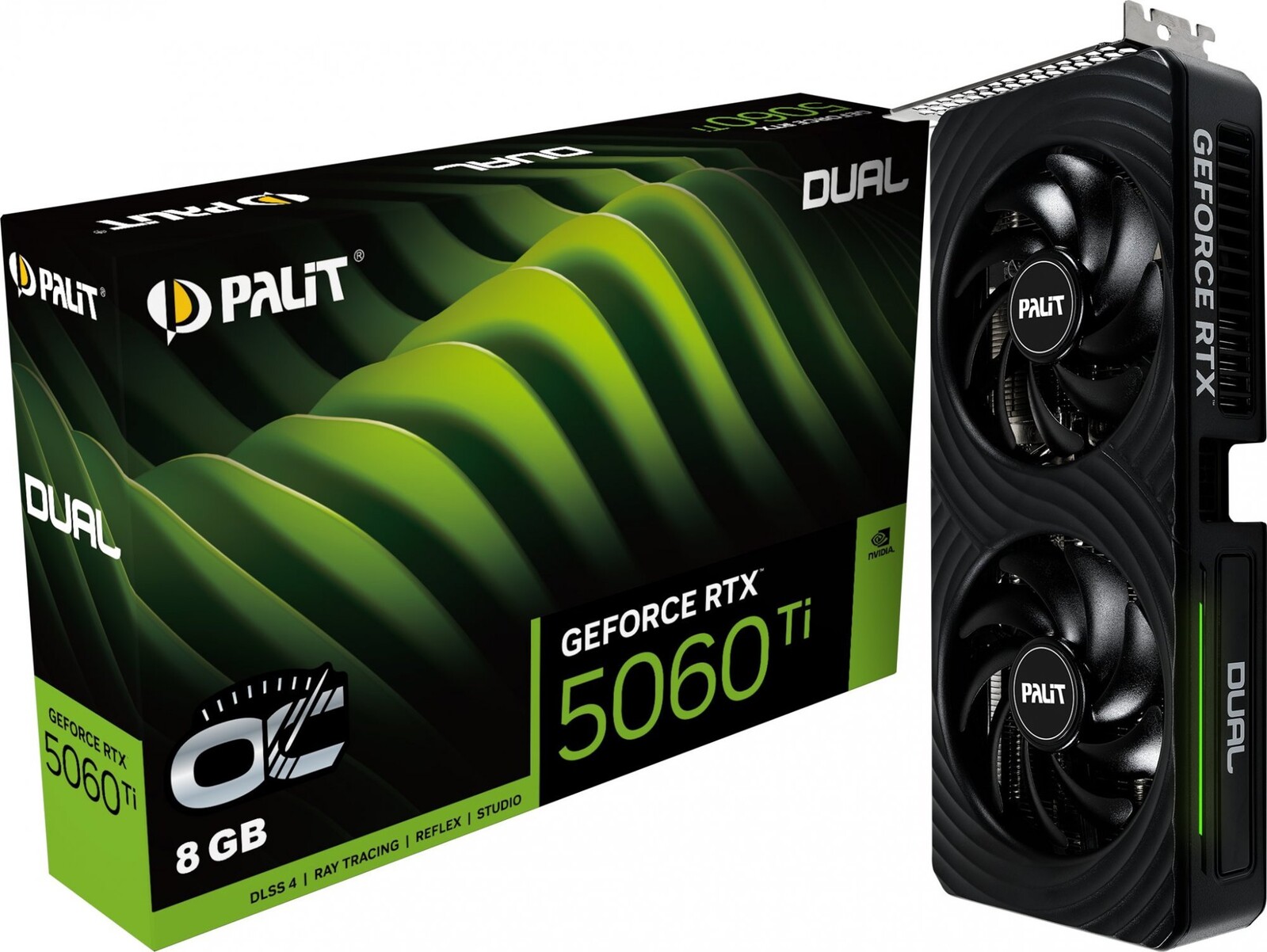 PALIT GeForce RTX 5060 Ti Dual OC 8G