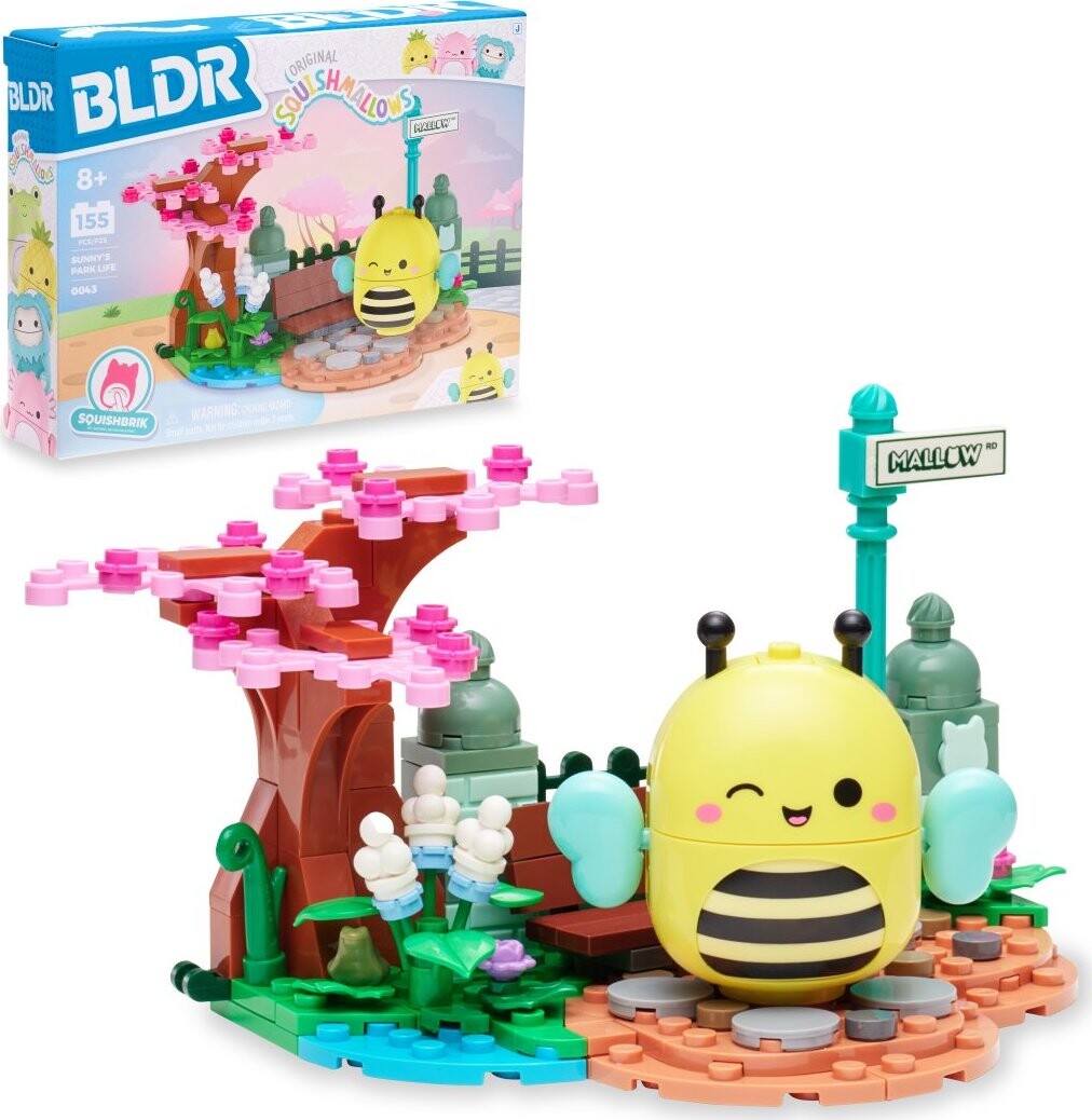 BLDR Squishmallows Sunny a botanická záhrada