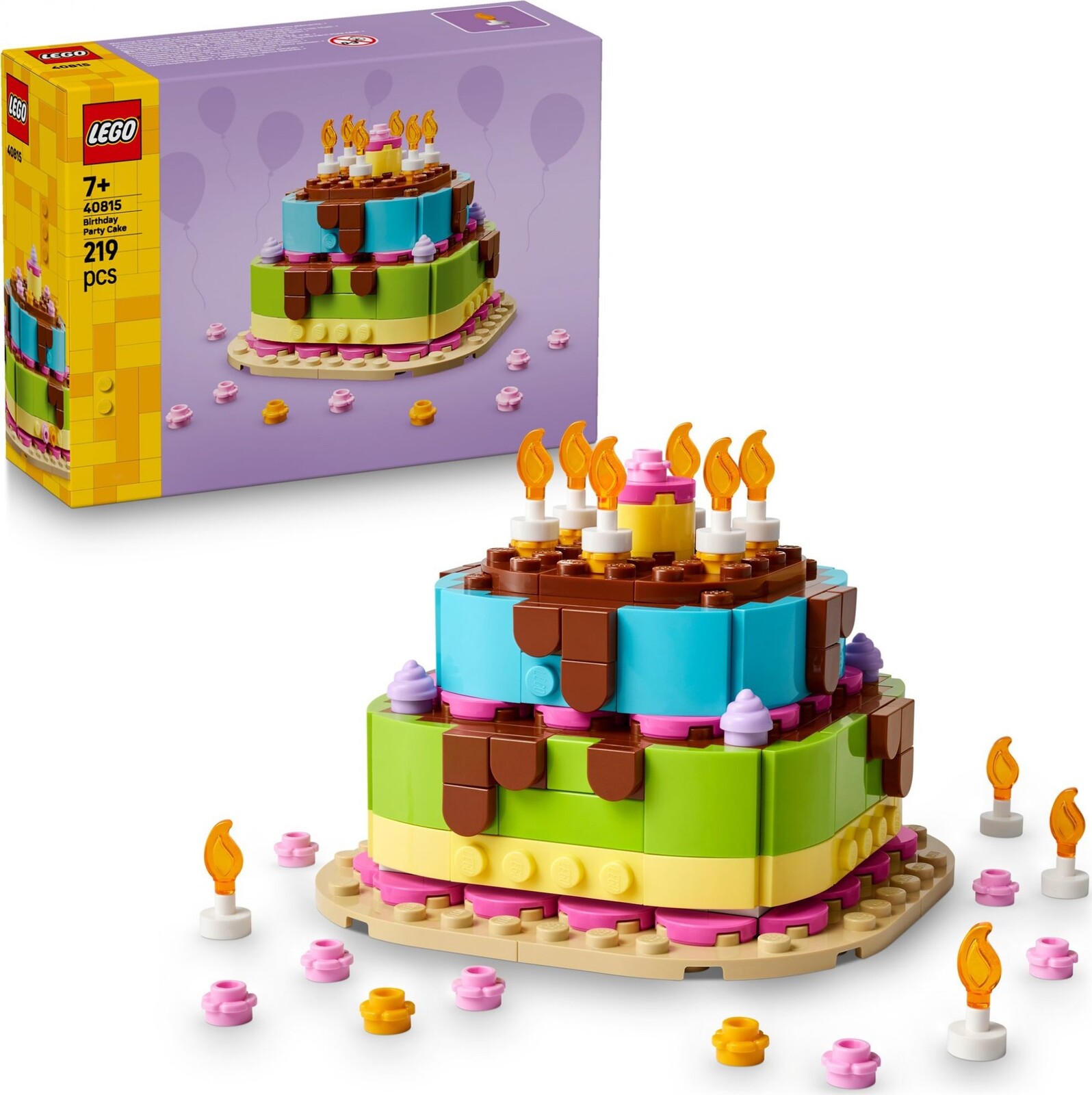 LEGO® Iconic 40815 Narodeninová torta