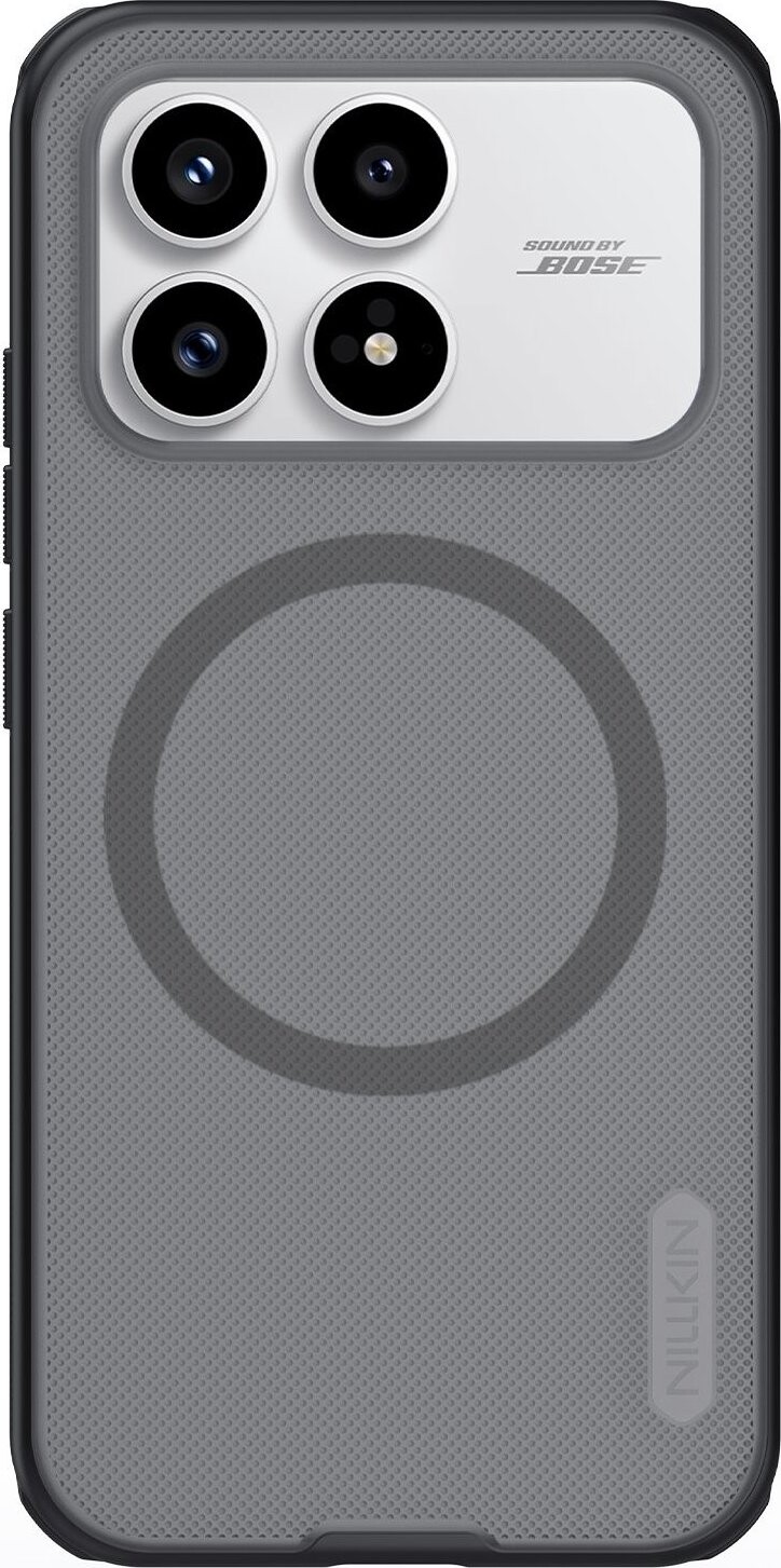 Nillkin Super Frosted PRO Magnetic Zadný Kryt pre Poco F8 Pro Transparent Black