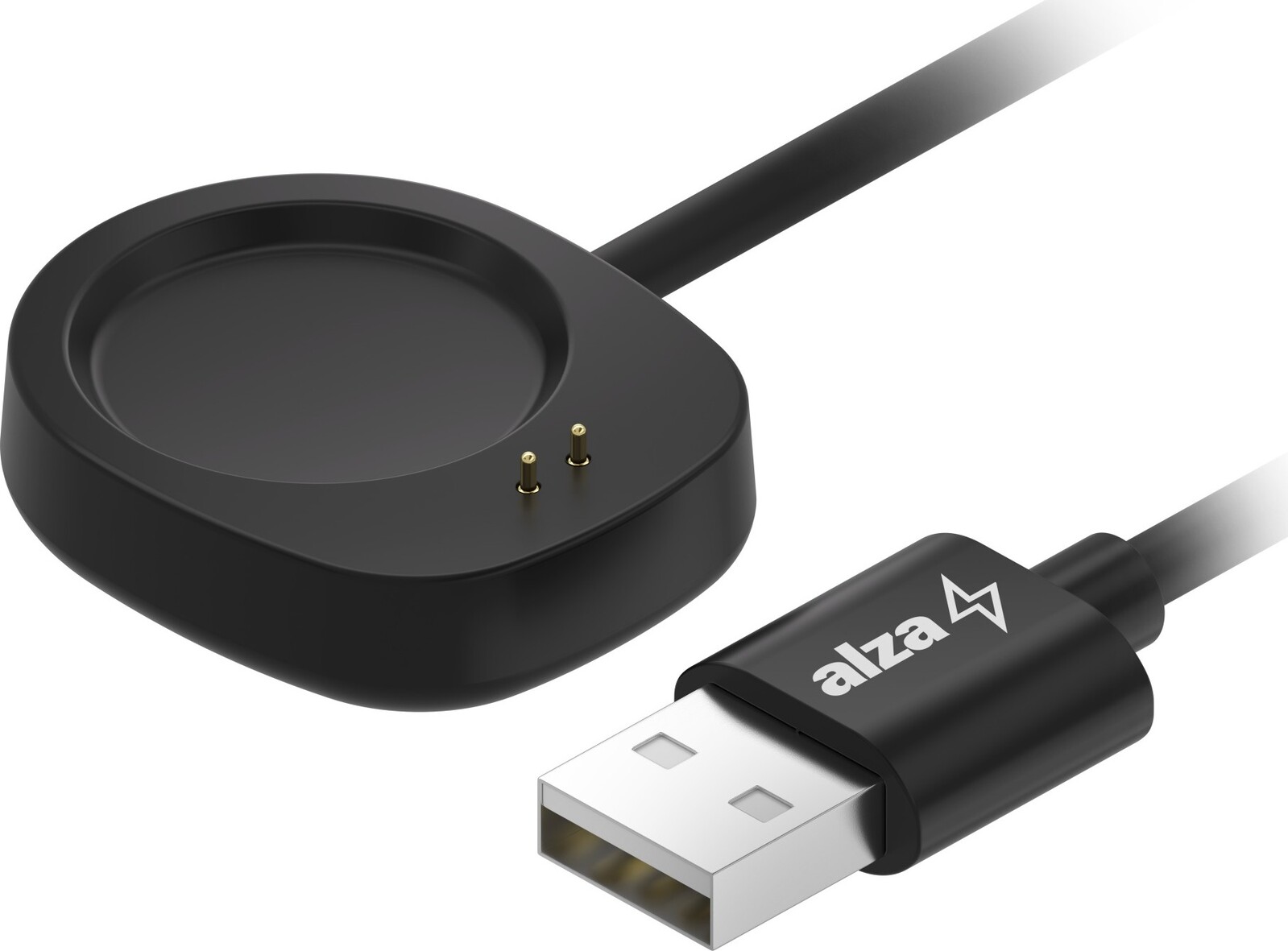 AlzaPower nabíjací kábel na Amazfit T-Rex 3/3 Pro, Balance/Balance 2 a Helio Strap – 1 m