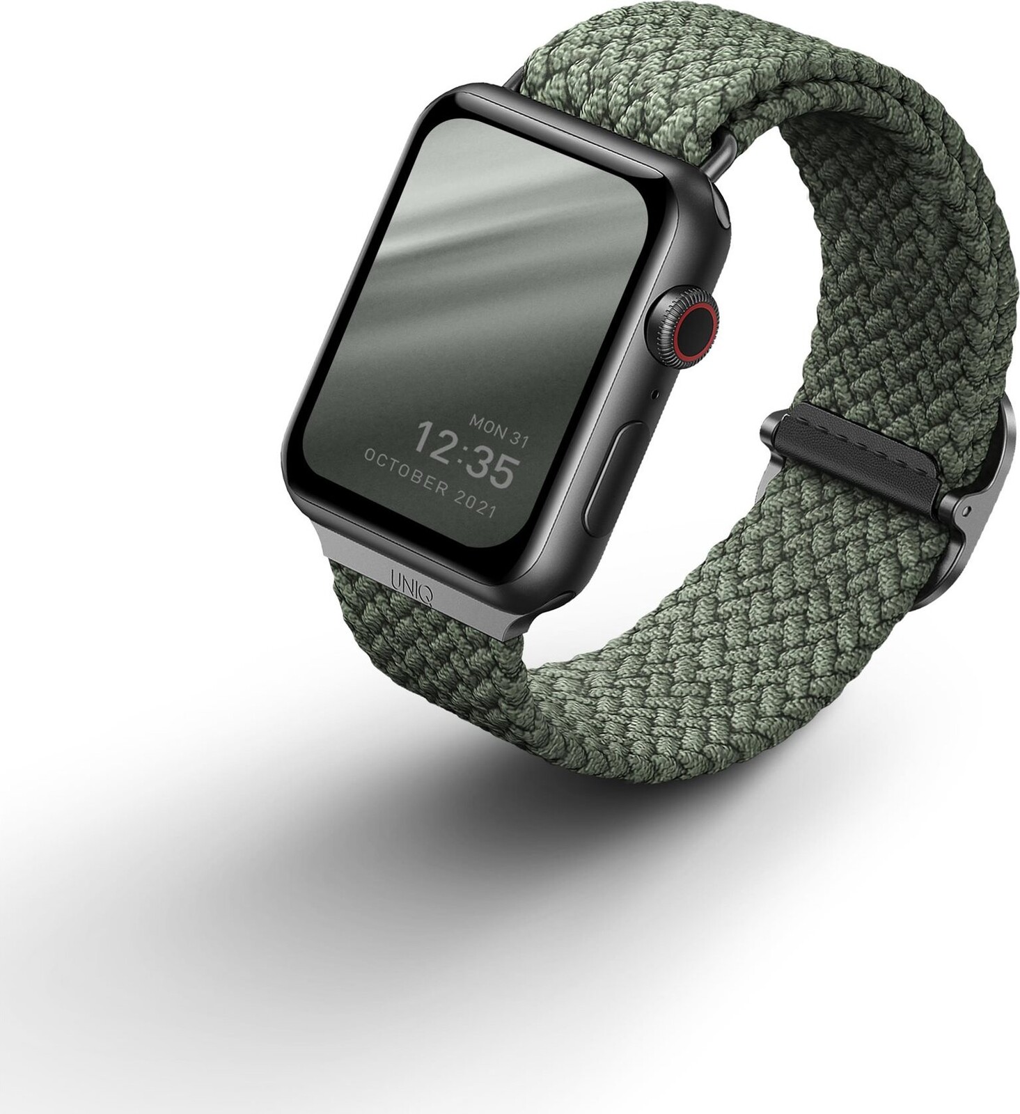UNIQ Aspen Braided remienok pre Apple Watch 40/38 mm zelený