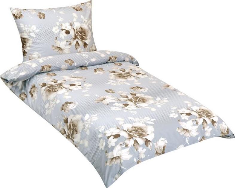 BELLATEX Obliečky bavlna 90/330 ruža kávová 140 × 200, 70 × 90