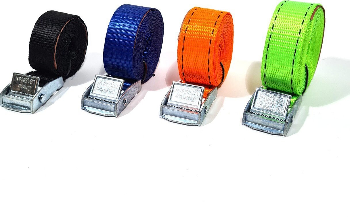 ACI upínací popruh s rýchloupínacou spojkou 25 mm, 250 kg, súprava 4 ks