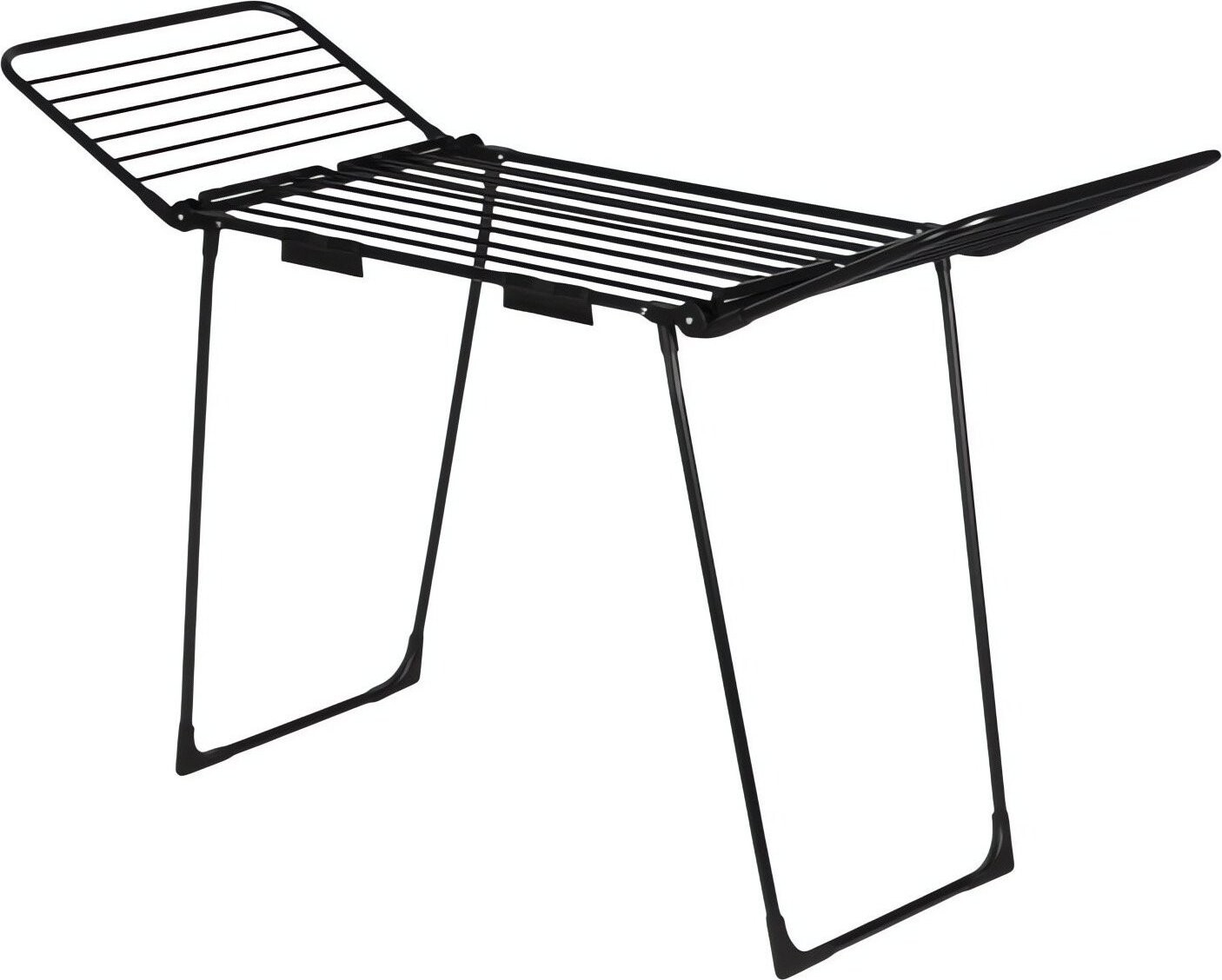 ModernHome BJ-1925 Stojící sušák na prádlo 25 m, 4 křídla, skládací, černý