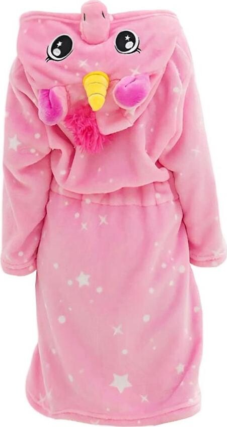 Excellent Hrejivý plyšový župan ružový veľ. 116 – Hviezdy