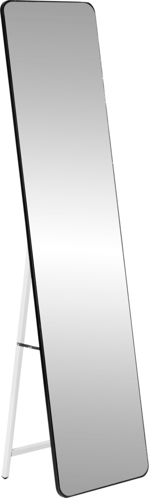 ModernHome GH-MM730 Stojací obdélníkové zrcadlo, úzký rám, 148 × 38,5 cm
