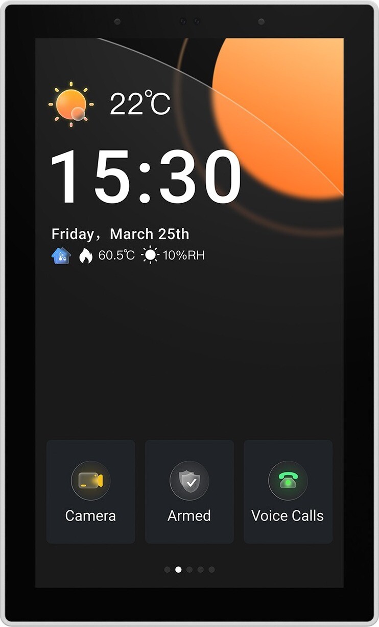 SONOFF NSPanel Pro Smart Home Control Panel-120 Type, biela