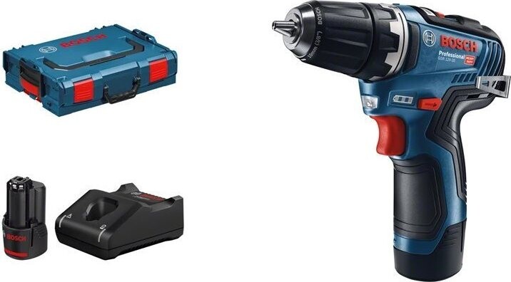 BOSCH GSR 12V-35 2× 3 Ah 0.601.9H8.002
