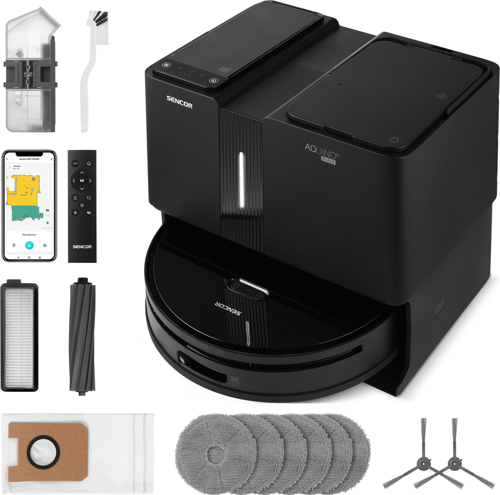 SENCOR Aquino+ SRV 9790BK-EUE3