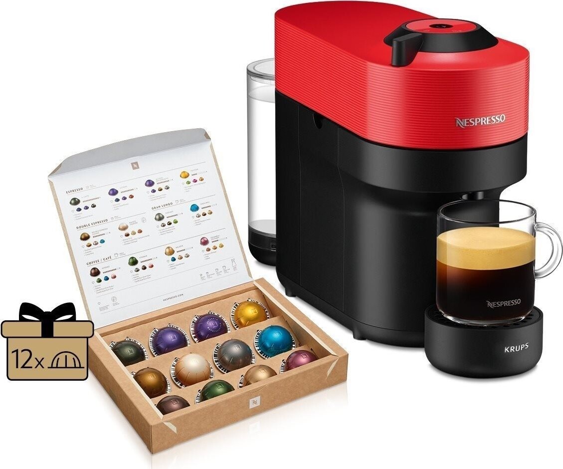 NESPRESSO KRUPS Vertuo Pop Spicy Red XN920510