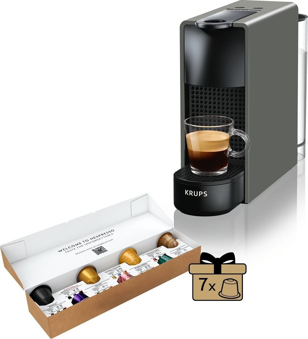 NESPRESSO KRUPS Essenza Mini Intense Grey XN110B
