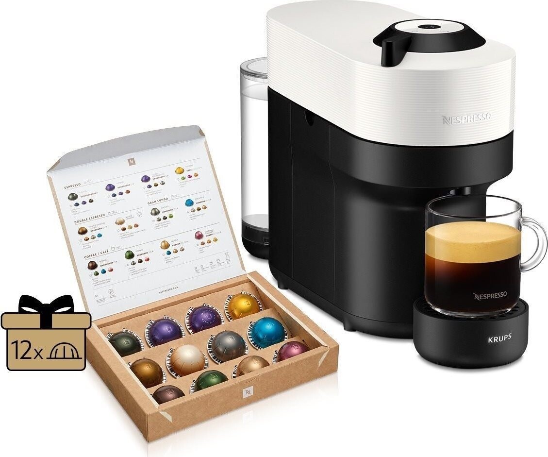 NESPRESSO KRUPS Vertuo Pop Coconut White XN920110