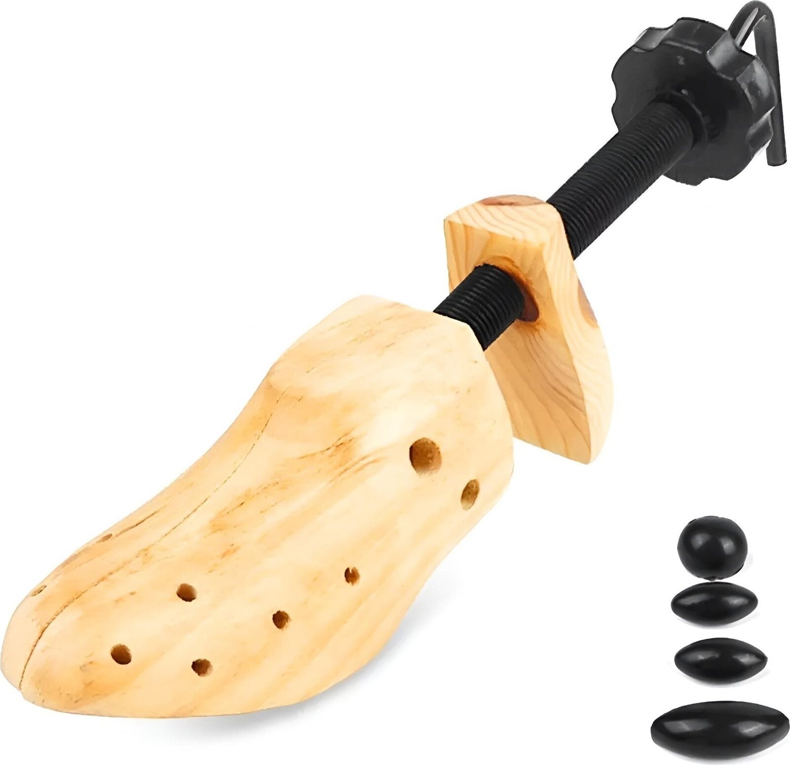 Pronett XJ4744 Napináky do topánok z dreva veľ. 39 – 41, 1ks