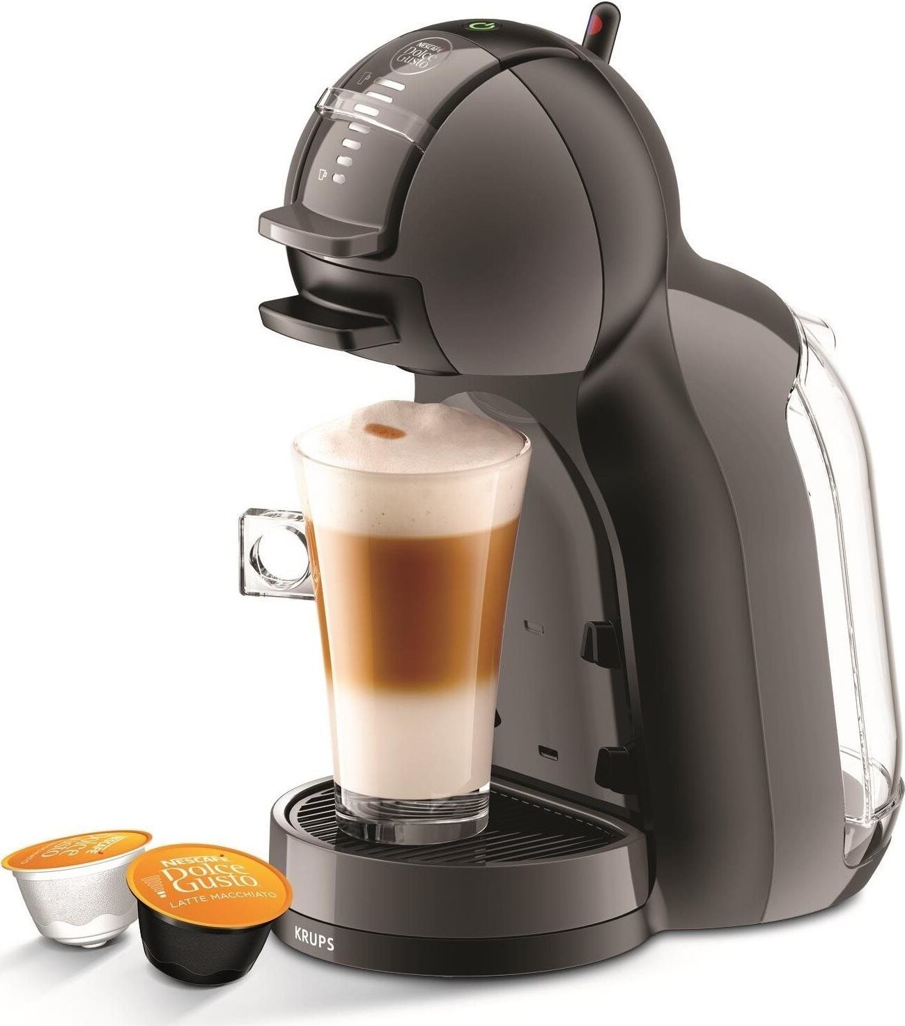 KRUPS KP123810 Nescafé Dolce Gusto Mini Me čierna/antracitová