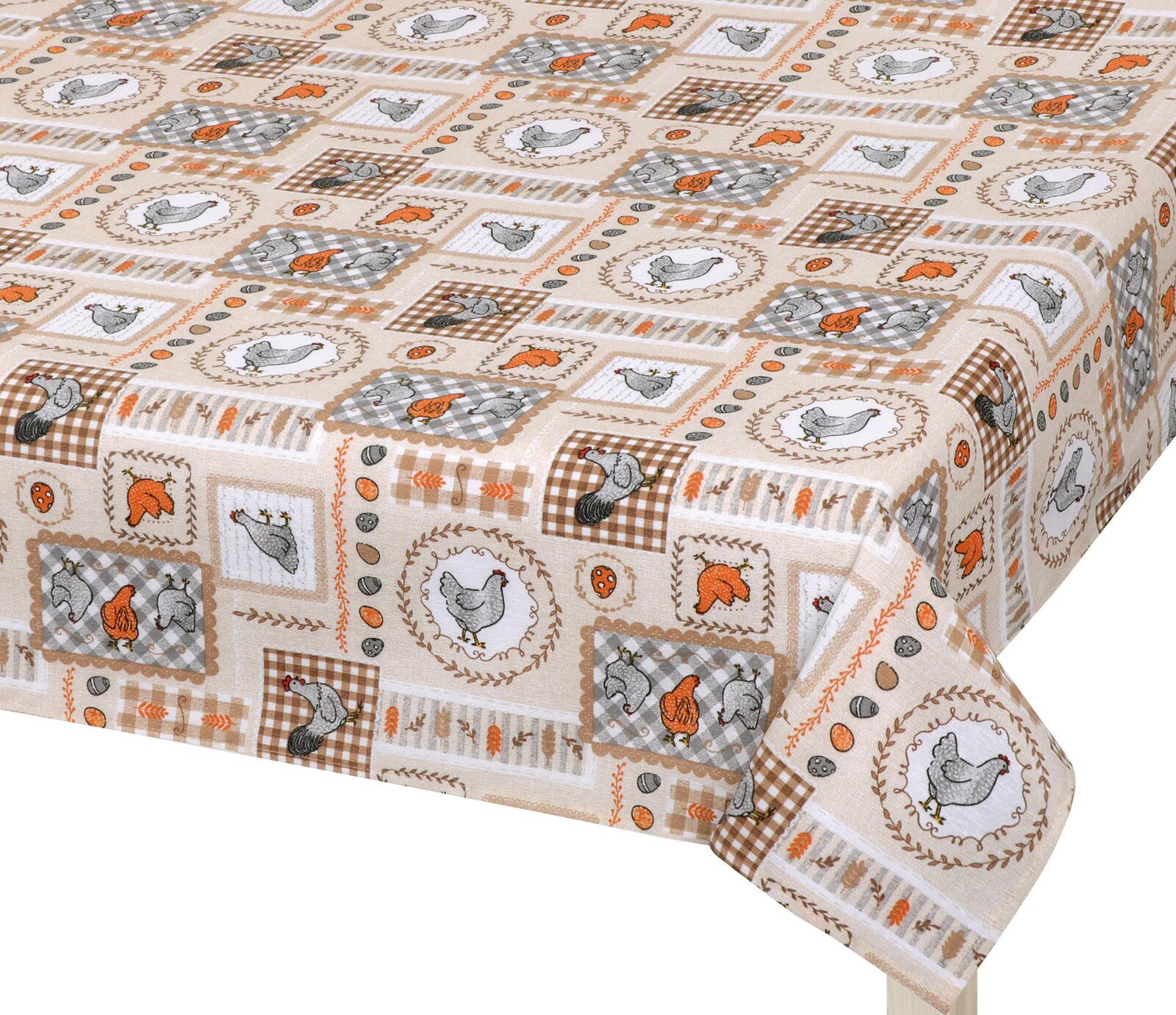 BELLATEX Ema 552 120 × 140 cm, veľkonočné sliepočky