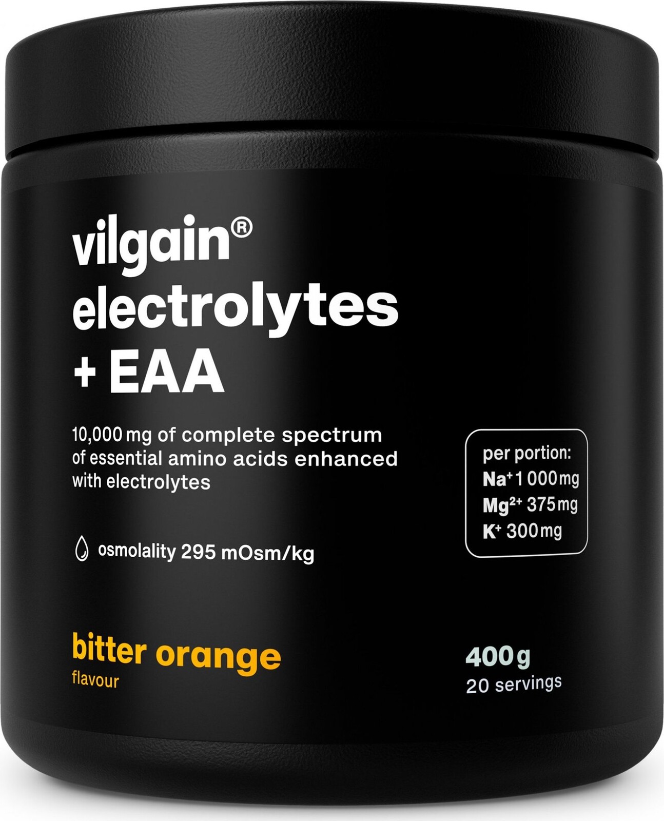 Vilgain Elektrolyty + EAA hořký pomeranč 400 g