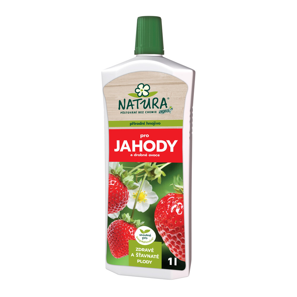 AGRO NATURA Prírodné hnojivo pre jahody a drobné ovocie 1 l
