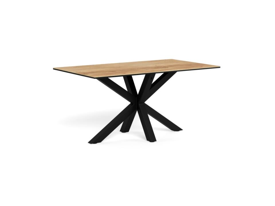 Jídelní stůl Heaven 160 cm dub divoký/černý