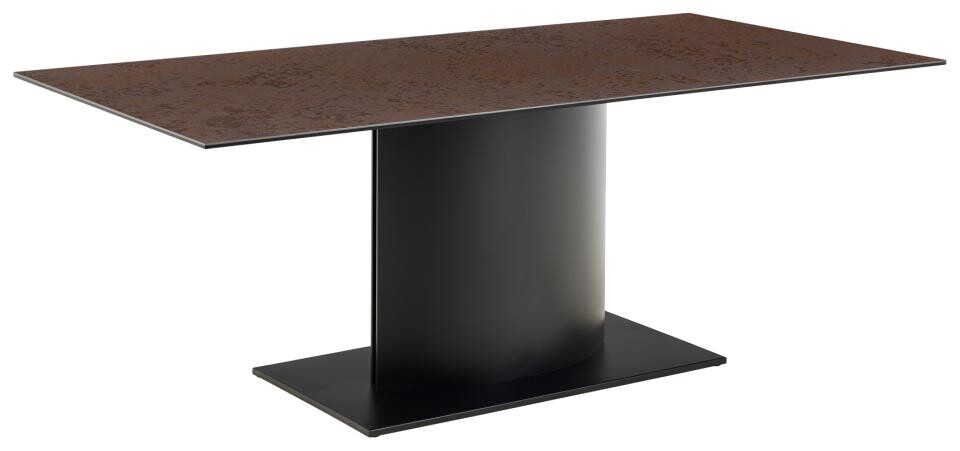 Jídelní stůl Marbella 200 cm hnědý/černý