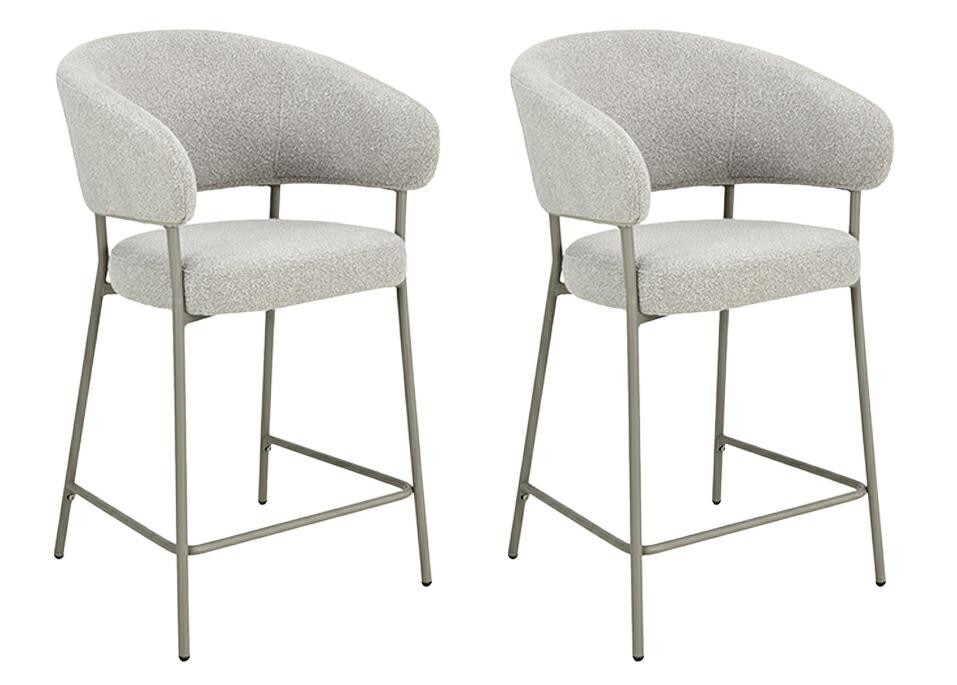 Sada 2 ks barových židlí Elara cappuccino