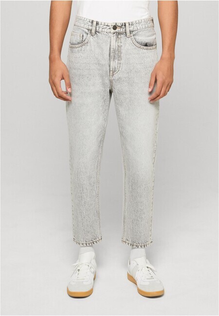 Urban Classics Heavy Loose Jeans light silver grey washed - 29